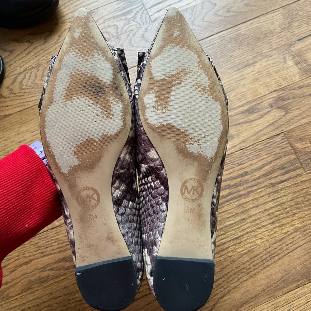 Michael Kors Michelle flats python - Picture 10 of 11